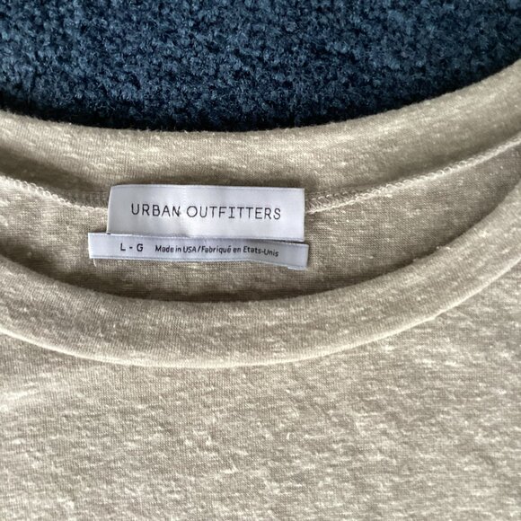 Urban Outfitters Beige Cutout Tee-Shirt Dress - Large - Picture 4 of 7